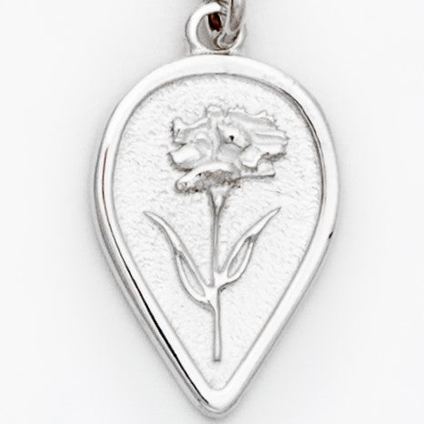 Oeillet ◦ Collier pendentif avec fleur