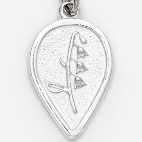 Lily of the valley ◦ Pendant necklace with flower
