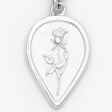 Rose ◦ Collier pendentif avec fleur