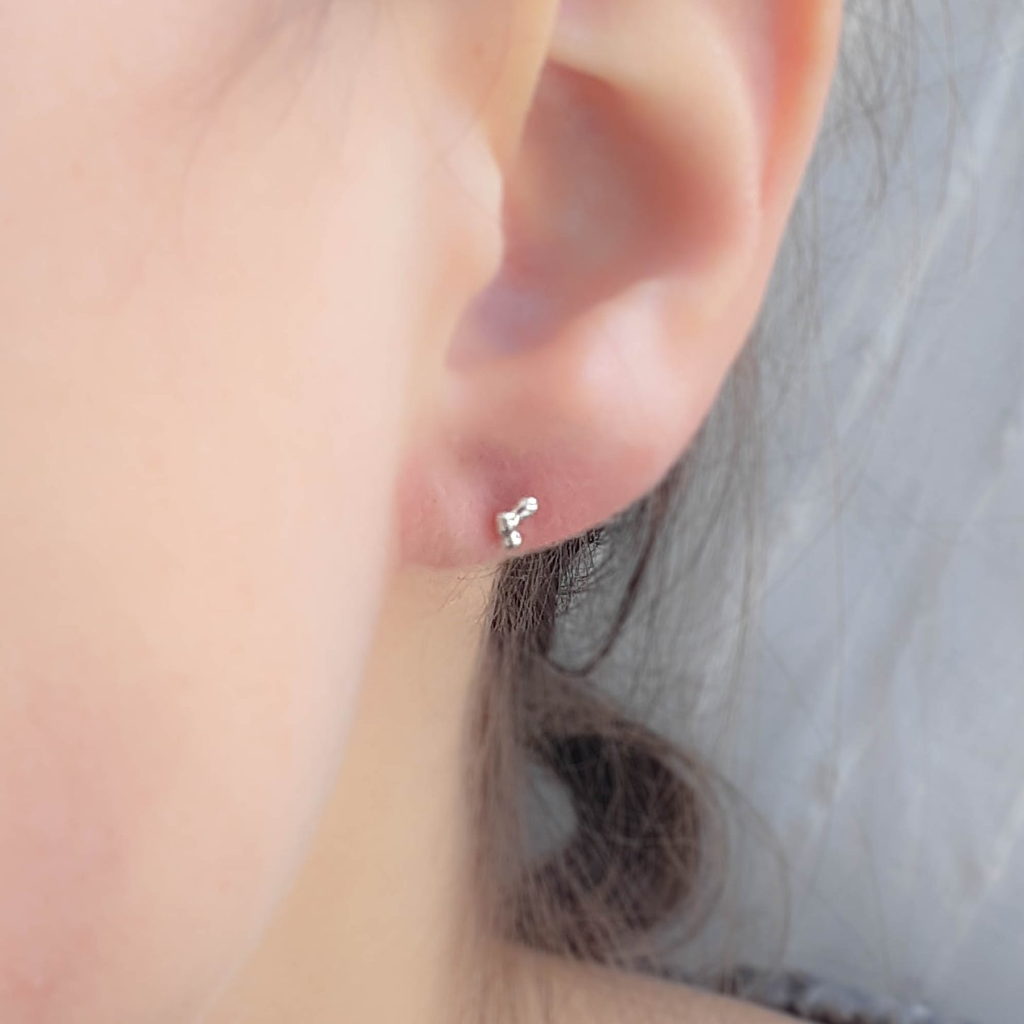 Clust • Boucles asymétriques en argent sterling inspirées des étoiles